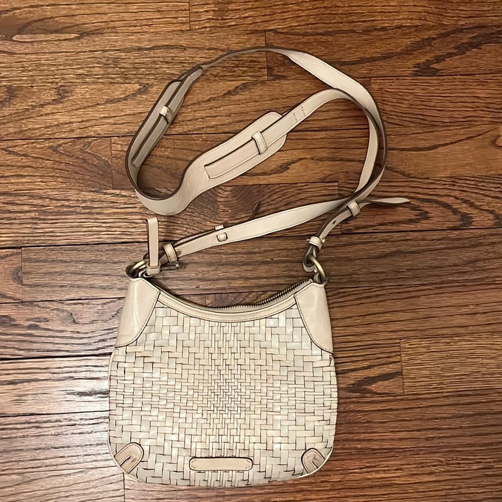 Cole Haan Woven Leather Crossbody Bag